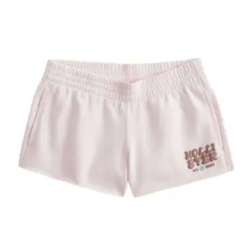 Light Pink Smocked Waistband Shorts